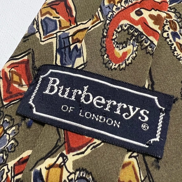 Burberry of London Men’s Neck Tie silk